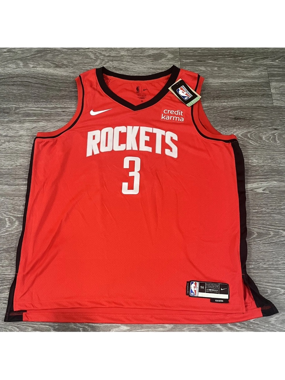 Nike Men’s Houston Rockets Kevin Porter Jr.  Swingman Icon Jersey M, L, XL, 3XL